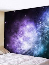 Wall Hanging Art Galaxy Print Tapestry Wall Tapestry Bedroom Hanging Wall Decor Bedroom Decor Lights