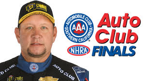 Funny Car's Robert Hight at Auto Club NHRA Finals