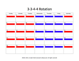 This can affect how long your staff has to endure (and recover. 3 Week Rotation Schedule Novocom Top