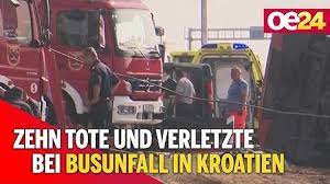 In kroatien sind zehn menschen bei einem schweren busunfall ums leben gekommen. Ipa3svyeul94hm