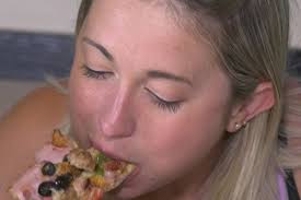 Say cheese! Professional eaters take