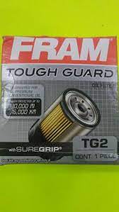Engine Oil Filter Tough Guard Fram Tg2 Fram Oil Filter Tough Guard