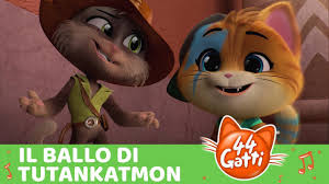Видео 44 gatti (quarantaquattro gatti) | canzoni per bambini канала kidzpartypop. 44 Gatti Canzone Il Ballo Di Tutankatmon Videoclip Youtube