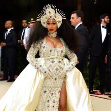 Cardi B Reveals Her Baby S Gender At The Met Gala Met Gala Looks Met Gala Outfits Gala Outfit