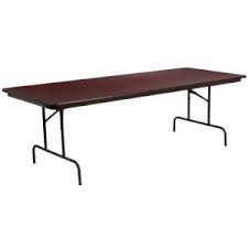 96 In Mahogany Wood Table Top Material Folding Banquet Tables Cga Yt 21760 Ma Hd The Home Depot In 2020 Durable Table Wood Table Top Table