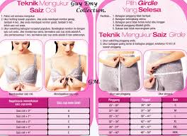 Glaze Cara Mengukur Bra Girdle Yg Betul