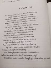 A Valentine Edgar Allen Poe Edgar Allen Poe Poe Edgar Allan Poe