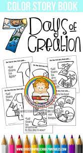 Free bible coloring pages creation. Days Of Creation Coloring Pages Christian Preschool Printables