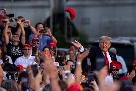 Trump used the rally to endorse his former white house adviser max miller, who is challenging republican incumbent anthony gonzalez in ohio's 16th congressional district. Ywyhunmvk6wjpm