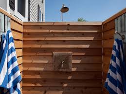 Here's how i made it: Outdoor Shower Pictures From Blog Cabin 2011 Diy Network Blog Cabin 2011 Diy