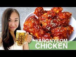 Rezept Yangnyeom Chicken Scharfe Chicken Wings Koreanisch Frittiertes Hahnchen Kfc Chimaek Youtube Asiatische Rezepte Rezepte Fleischrezepte