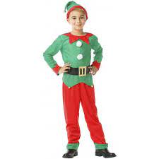 Disfraz De Duende Navideno Para Nino Comprar Online