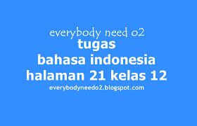 Pdf kunci jawaban lks bahasa indonesia xb kur 2013 bayu surya pg bahasa jawa 3a perangkat docx. Tugas Bahasa Indonesia Halaman 21 Kelas 12