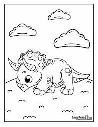 When the online coloring page has loaded, select a color and start clicking on the picture to color it in. Dinosaur Coloring Pages 30 Printable Sheets Easy Peasy And Fun