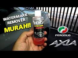 Ya, akhirnya kite dah sampai ke bahagian yang terakhir dalam kisah mari mencuci kereta. Cara Diy Hilangkan Watermark Pada Cermin Kereta