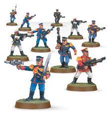Mordian Iron Guard Squad | Miniset.net - Miniatures Collectors Guide