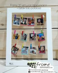 Cari produk frame foto lainnya di tokopedia. Frame 2d Jemuran Tanpa Kaca Cetak Foto Polaroid Frame Minimalis