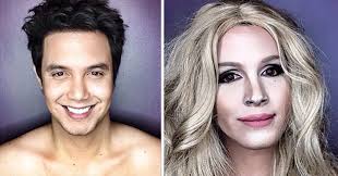 Male to female makeup transformation in saree india saubhaya male to female makeup transformation in saree india saubhaya boy before after we have made a splendid transformation from men to women lots of lots. Guy Uses Makeup To Transform Himself Into Female Hollywood Celebrities Bored Panda