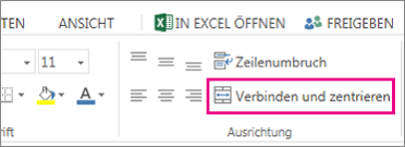 Lasse dich von deinen kollegen nicht abhängen! Verbinden Von Zellen Und Aufheben Des Zellverbunds Office Support