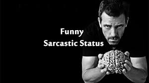 Hilarious Sarcastic Status Messages And Short Sarcastic Quotes One thing i know is sarcasm is painful euphemism. hilarious sarcastic status messages