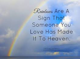 Miss Birthday Of A Dead Loved One Have You Ever Saw A Rainbow Right After A Loved One Died Rainbow Grief Psychic Mediums