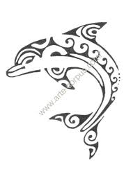 Dauphin1 Jpg Cliquez Sur L Image Pour Fermer La Fenetre Maori Tattoo Dolphin Drawing Tribal Tattoos