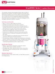 Capillary Rheometer