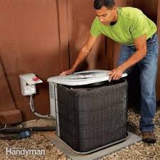An air conditioner is a system or a machine that treats air in a defined, usually enclosed area via a refrigeration cycle in which warm air is removed and replaced with cooler air. Tips For Fixing Noisy Air Conditioners Diy Family Handyman