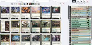 New adventures in the forgotten realms. New Upgraded Mtg Deckbuilders