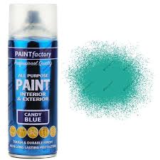 Candy Blue Spray Paint Gloss All Purpose 400ml Sprayster