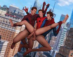 Post 4024594: Andrew_Garfield Drawnpr0n Marvel Peter_Parker Spider-Man  Spider-Man_(series) Tobey_Maguire Tom_Holland