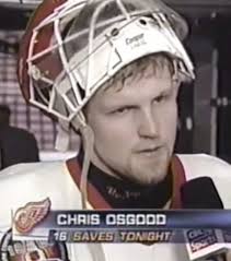 First Star ⭐️ Chris Osgood drops some insight during the 1998 Stanley ...