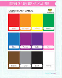 Color word flashcards free printable. Luvibeekids Co Blog Color Flash Cards Free Printable