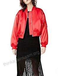 haoduoyi womens v neck baseball jacket bomber jacket coat