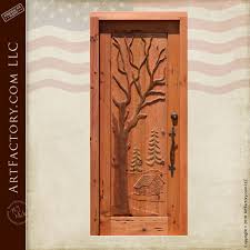 Maybe you would like to learn more about one of these? Cabin Carved Front Door Fine Art Nature Inspired Wood Carving