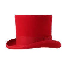 Elegant Top Hat Red Top Hat Red Hat Society Elegant Top