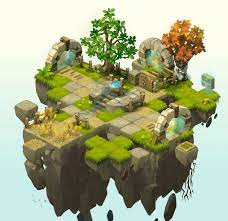 Image Result For Isometric Environment Game Art Environment Environment Concept Art Isometric Art