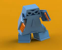 Learn everything from how to make a wall avoiding robot, to a drunken robot and even how to make your robot solar. 3d Printed Alphabet Robot A By Azrael Pinshape