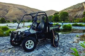 John deere recently announced its 2011 line of gator crossover utility vehicles and leading the pack will be the 825i, the 'fastest and most powerful gator ever the 825i will be headlining the launch, but the lineup will also include the 625i taken from deere.com, here are the specs for those models… The Fastest John Deere Gator Ever