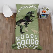 Green camo teen bedding 3pc full queen set only 119 99. Everything Kids Dinosaur Green Camouflage 4 Piece Toddler Bedding Set Walmart Com Walmart Com