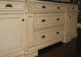 distressed kitchen cabinetry