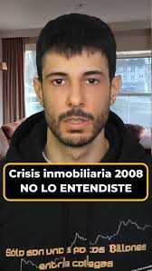 La verdad detrás de la crisis inmobiliaria de 2008 en España 🏠📉 ¿Por qué  subían tanto los precios? ¿Qué pasó con la burbuja inmobiliaria y la  liberalización del suelo? Entérate de todo y comenta tu ...
