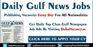 Buzzon khaleej times is one of the most reliable sources for the job regarding any field, so you can also look there but if you don't want to surf anymore then you can scroll down for recent job postings and openings. Gulf News Jobs In Dubai Across Uae Today Updates June 2021