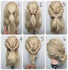 Hair Updos Step By Step Wedding 26 Ideas Hair Wedding Updosforlonghair Medium Hair Styles Easy Updos For Medium Hair Up Dos For Medium Hair