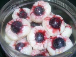 Les Yeux Du Diable Ensanglantes Halloween Recette Recettes De Cuisine Recette Meilleur Recette