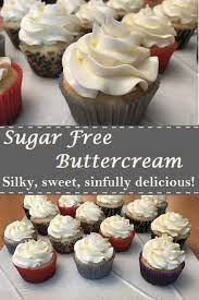 Sugar Free Vanilla Buttercream Icing Sugar Free Frosting Recipe Sugar Free Baking Sugar Free Deserts