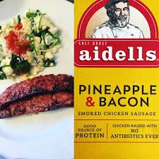All Natural Mango Smoked Chicken Sausage | Aidells