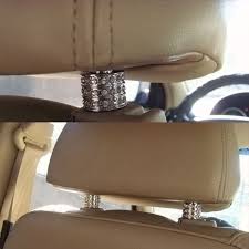 Crystal Auto Headrest Collars Car Interior By Blingcardecor Car Interior Accessories Colorful Interiors Interior Accessories