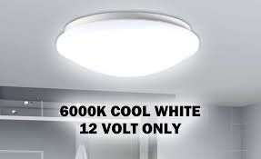 Lumenbasic Camper Dome Light Led High Power White Light Downlight 12v 12 Volt Fixed Mount For Rv Boat Trucks And Aircraft Lumenbasic