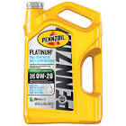 0W20 Platinum Synthetic Engine Oil, 5-L Pennzoil